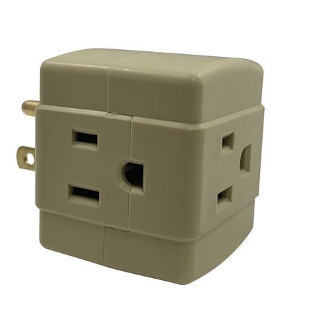 Projex Grounded 3 outlets Adapter AB-26/11PRJ